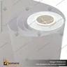 VINILO ADHESIVO BLANCO 100 MICRAS BRILLANTE 1.07*50 MTS, photo 4