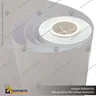 VINILO ADHESIVO BLANCO 75 MICRAS BRILLANTE 1.27*50 MTS, photo 1