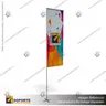 MASTIL RECTO ALUMINIO 420*90 CMS PARA BANDERA PUBLICITARIA, photo 5