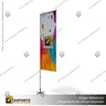 MASTIL RECTO ALUMINIO 320*80 CMS PARA BANDERA PUBLICITARIA (C10), photo 6