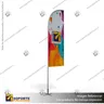 MASTIL CURVO VELA ALUMINIO 320*80 CMS PARA BANDERA PUBLICITARIA, photo 10