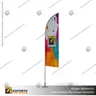 MASTIL CURVO VELA ALUMINIO 320*80 CMS PARA BANDERA PUBLICITARIA, photo 11