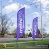 MASTIL CURVO VELA ALUMINIO 520*100 CMS PARA BANDERA PUBLICITARIA, photo 1