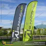 MASTIL CURVO VELA ALUMINIO 420*90 CMS PARA BANDERA PUBLICITARIA, photo 1