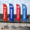 MASTIL CURVO VELA ALUMINIO 320*80 CMS PARA BANDERA PUBLICITARIA, photo 1