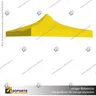 CARPA 3*3 MTS COLOR AMARILLO PARA TOLDO PUBLICITARIO (C9), photo 1