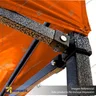 CARPA 3*3 MTS COLOR NARANJA PARA TOLDO PUBLICITARIO (C9), photo 4