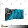 PANEL PUBLICITARIO TUBO TEXTIL CURVO 420*230 CMS, photo 2