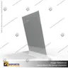 PORTA GRAFICA ACRILICO A4 (21*29.7 CMS) FORMATO L VERTICAL 1.7 MM (C12), photo 9