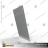 PORTA GRAFICA ACRILICO A5 (14.8*21 CMS) FORMATO L VERTICAL 1.7 MM (C12), photo 3