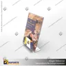 TARJETERO EN PORTA GRAFICA ACRILICO A5 (14.8*21 CMS) FORMATO L VERTICAL 1.5 MM, photo 1