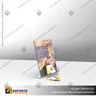 TARJETERO EN PORTA GRAFICA ACRILICO A5 (14.8*21 CMS) FORMATO L VERTICAL 1.5 MM, photo 4