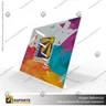 PORTA GRAFICA ACRILICO A4 (21*29.7 CMS) FORMATO L HORIZONTAL 1.7 MM (C12), photo 2
