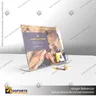 TARJETERO EN PORTA GRAFICA ACRILICO A4 (21*29.7 CMS) FORMATO L HORIZONTAL 2 MM, photo 2