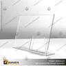 PORTA FOLLETO EN PORTA GRAFICA ACRILICO A4 (21*29.7 CMS) FORMATO L HORIZONTAL 2 MM, photo 2
