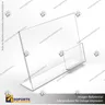 PORTA FOLLETO EN PORTA GRAFICA ACRILICO A4 (21*29.7 CMS) FORMATO L HORIZONTAL 2 MM, photo 3