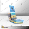 PORTA FOLLETO EN PORTA GRAFICA ACRILICO A6 (10.5*14.8 CMS) FORMATO L HORIZONTAL 1.5 MM, photo 5