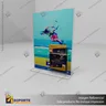 PORTA FOLLETO EN PORTA GRAFICA ACRILICO A4 (21*29.7 CMS) FORMATO T VERTICAL 2 MM, photo 1