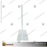 PORTA GRAFICA ACRILICO A5 (14.8*21 CMS) FORMATO T VERTICAL 1.7 MM (C12), photo 8