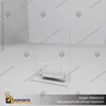 TARJETERO EN PORTA GRAFICA ACRILICO A5 (14.8*21 CMS) FORMATO T VERTICAL 1.5 MM, photo 2