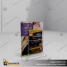 PORTA FOLLETO EN PORTA GRAFICA ACRILICO A5 (14.8*21 CMS) FORMATO T VERTICAL 1.5 MM, photo 2