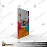 PORTA GRAFICA ACRILICO A6 (10.5*14.8 CMS) FORMATO T VERTICAL 1.7 MM (C50), photo 10
