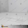 PORTA FOLLETO EN PORTA GRAFICA ACRILICO A3 (29.7*42 CMS) FORMATO T HORIZONTAL 2.5 MM, photo 2