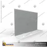 PORTA GRAFICA ACRILICO A4 (21*29.7 CMS) FORMATO T HORIZONTAL 1.7 MM (C12), photo 3