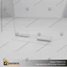 TARJETERO EN PORTA GRAFICA ACRILICO A4 (21*29.7 CMS) FORMATO T HORIZONTAL 2 MM, photo 1