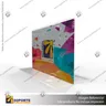 PORTA GRAFICA ACRILICO A5 (14.8*21 CMS) FORMATO T HORIZONTAL 1.7 MM (C12), photo 1