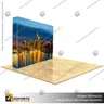 PANEL PUBLICITARIO PREMIUM RECTO 3 CUERPOS (CAJA DE LUZ) + CARRO COUNTER + SET SISTEMA ILUMINACION, photo 4