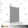PORTA GRAFICA ACRILICO A4 (21*29.7 CMS) FORMATO MURO VERTICAL 2.0 MM + SET EMBELLECEDORES, photo 8