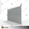PORTA GRAFICA ACRILICO A3 (29.7*42 CMS) FORMATO MURO HORIZONTAL 2.5 MM + SET EMBELLECEDORES, photo 6