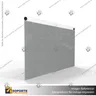 PORTA GRAFICA ACRILICO A3 (29.7*42 CMS) FORMATO MURO HORIZONTAL 2.5 MM + SET EMBELLECEDORES, photo 8