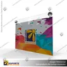 PORTA GRAFICA ACRILICO A5 (14.8*21 CMS) FORMATO MURO HORIZONTAL 1.5 MM + SET EMBELLECEDORES, photo 3