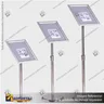 PORTA GRAFICA MARCO CLIP ALUMINIO CON PEDESTAL AJUSTABLE FORMATO A4 (21*29.7 CMS) (C10), photo 2