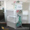 EXHIBIDOR MODULAR PARA PRODUCTOS 46*46*132 CMS PAYLOADER ESTANDAR BANDEJA BLANCA, photo 3