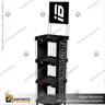 EXHIBIDOR MODULAR PARA PRODUCTOS 40*40 CMS PAYLOADER SISTEMA ENSAMBLE BANDEJA NEGRA, photo 4