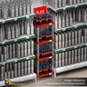 EXHIBIDOR MODULAR PARA PRODUCTOS 40*40 CMS PAYLOADER SISTEMA ENSAMBLE BANDEJA NEGRA, photo 6