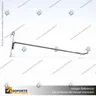 GANCHERA METALICA SIMPLE SISTEMA MALLA, photo 1