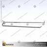 GANCHERA METALICA DOBLE PANEL PERFORADO, photo 2