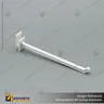 GANCHERA ABS BLANCA ESPIGA 6 HP18A, photo 1