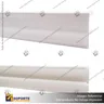 FLEJERA FRONTAL BLANCA PARA PARRILLAS, photo 1