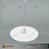 SOPORTE CON PINZA ACRILICA BASE REDONDA, photo 3