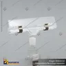 SOSTENEDOR GRAFICA PINZA ACRILICA 105MM, photo 2