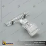 SOSTENEDOR GRAFICA PINZA ACRILICA 105MM, photo 3