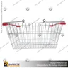 CANASTO METAL CON MANILLAS PARA COMPRAS 22L, photo 1
