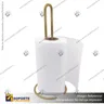 SOPORTE TOALLA DE PAPEL DORADO, photo 1