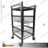 REPISERO METALICO MOVIL 3 NIVELES, photo 1