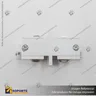 CONECTOR RIEL ENERGIZADO TRIFASICO TIPO I NEGRO, photo 1
